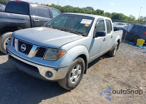 2007 Nissan Frontier Se from USA, damaged, VIN 1N6AD09UX7C424967